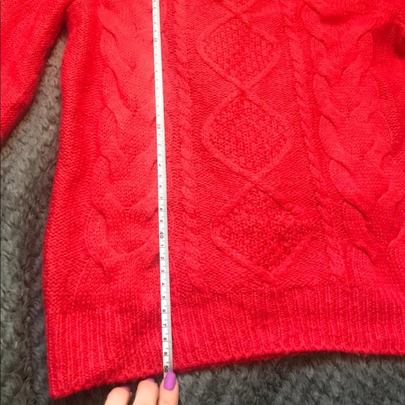 Bright Red 🧶 Sweater - Picture 5 of 6